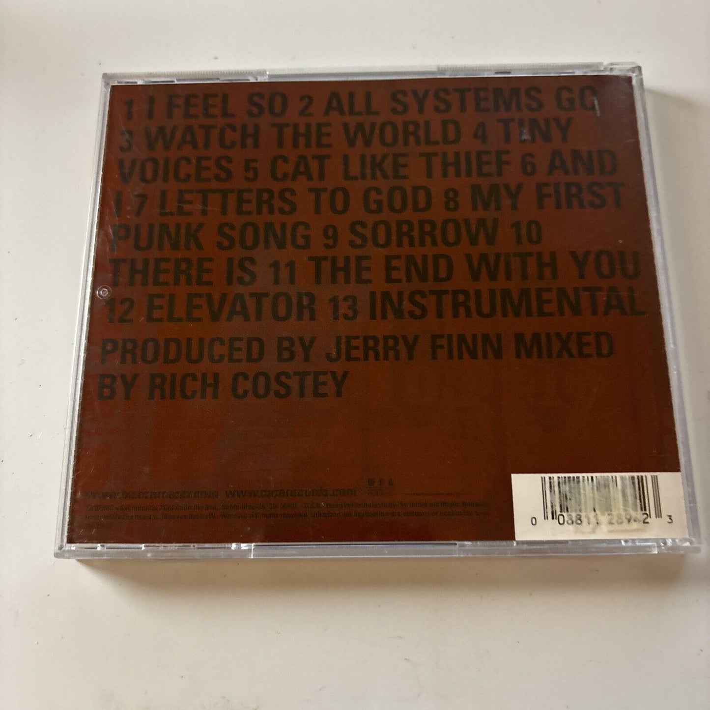 Box Car Racer - Box Car Racer (CD, 2002) USA MCA Records