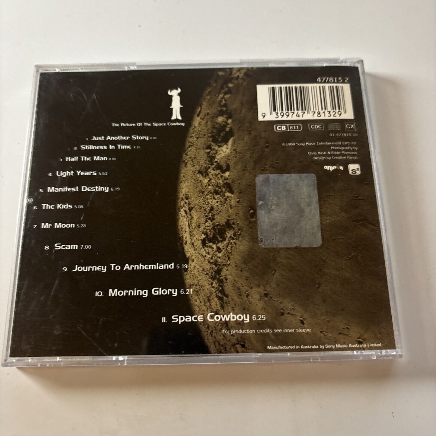 Jamiroquai - The Return Of The Space Cowboy (CD, 1994)  Sony Soho Square