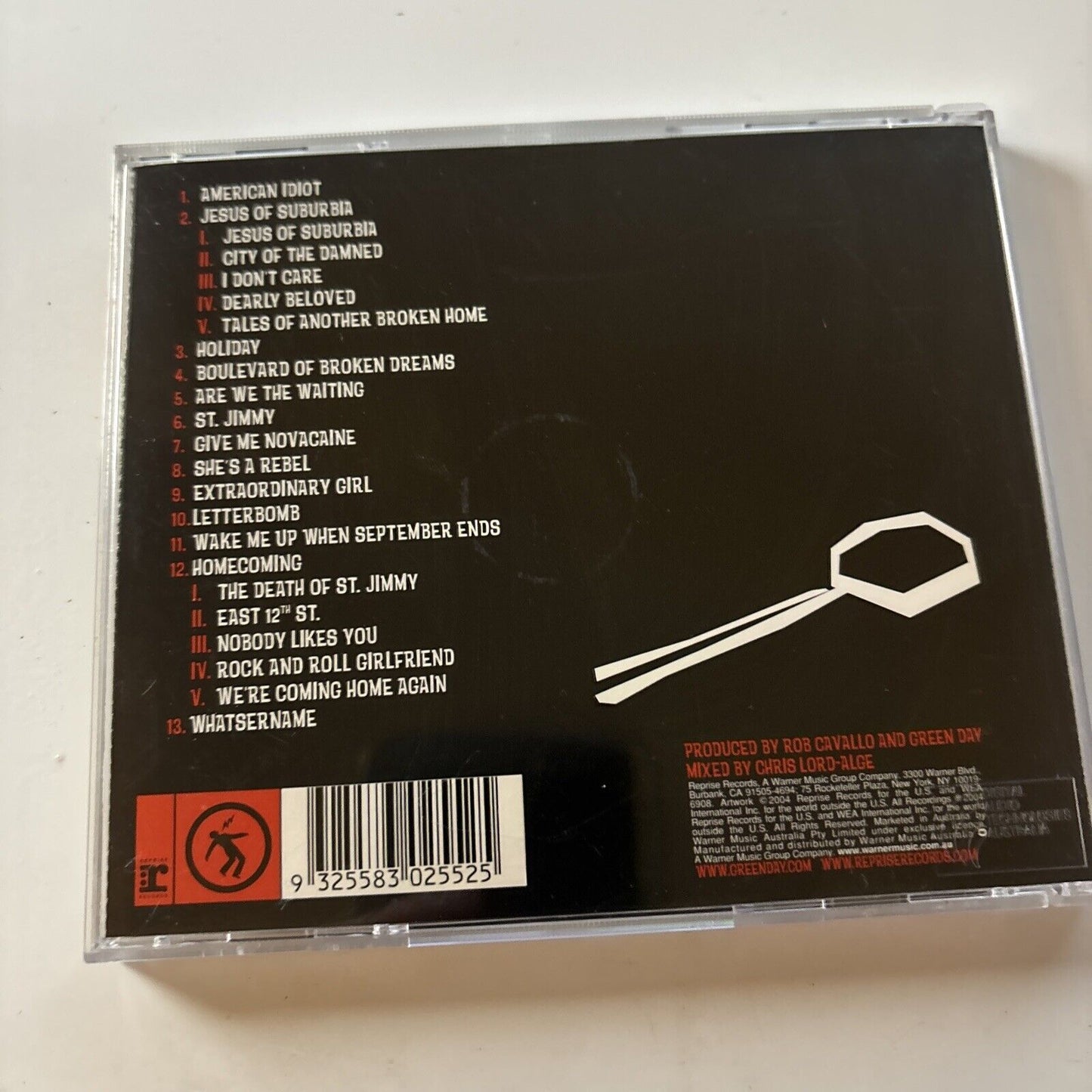 Green Day - American Idiot (CD, 2004) Reprise Records
