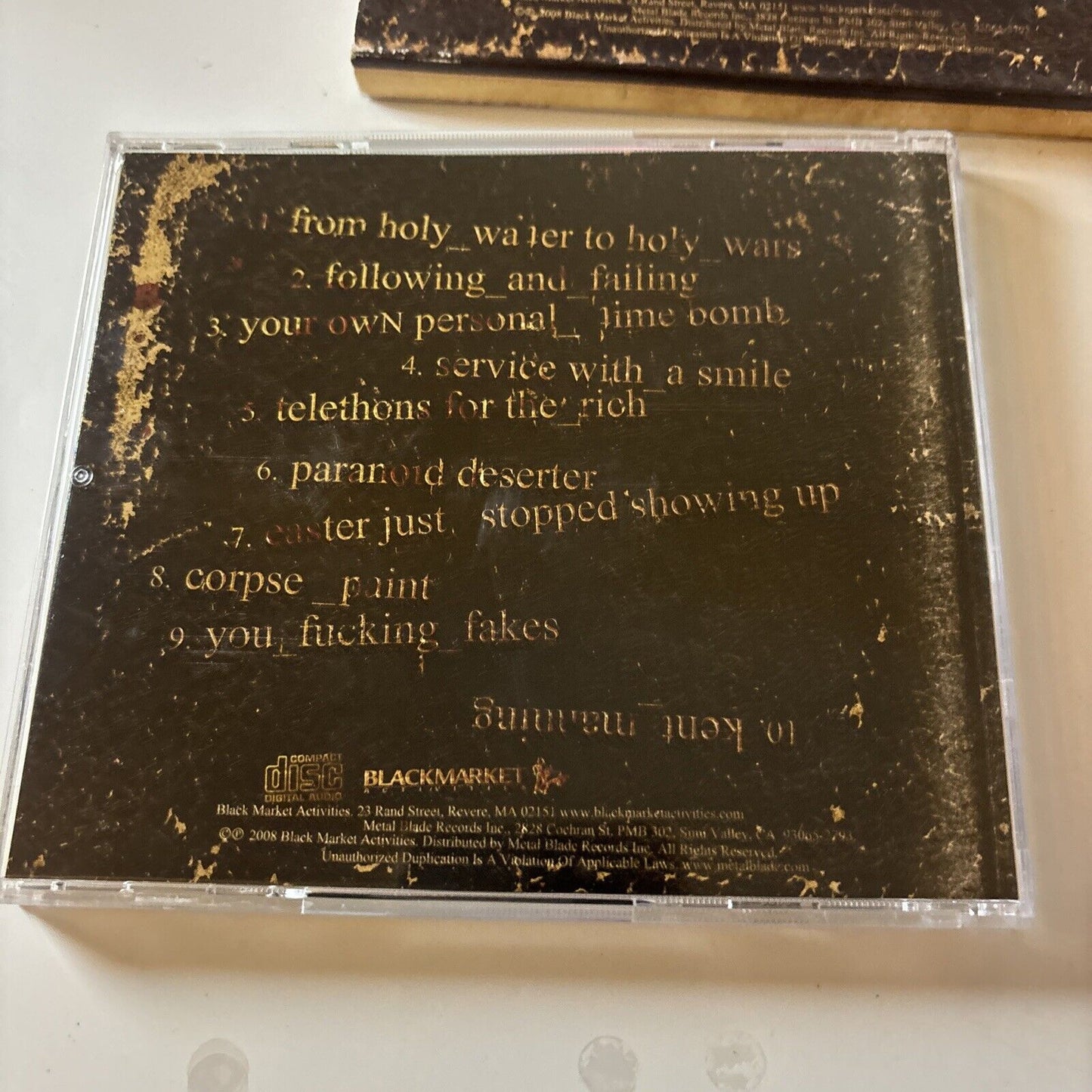 The Network - Bishop Kent Manning (CD, 2009) USA BMA-001