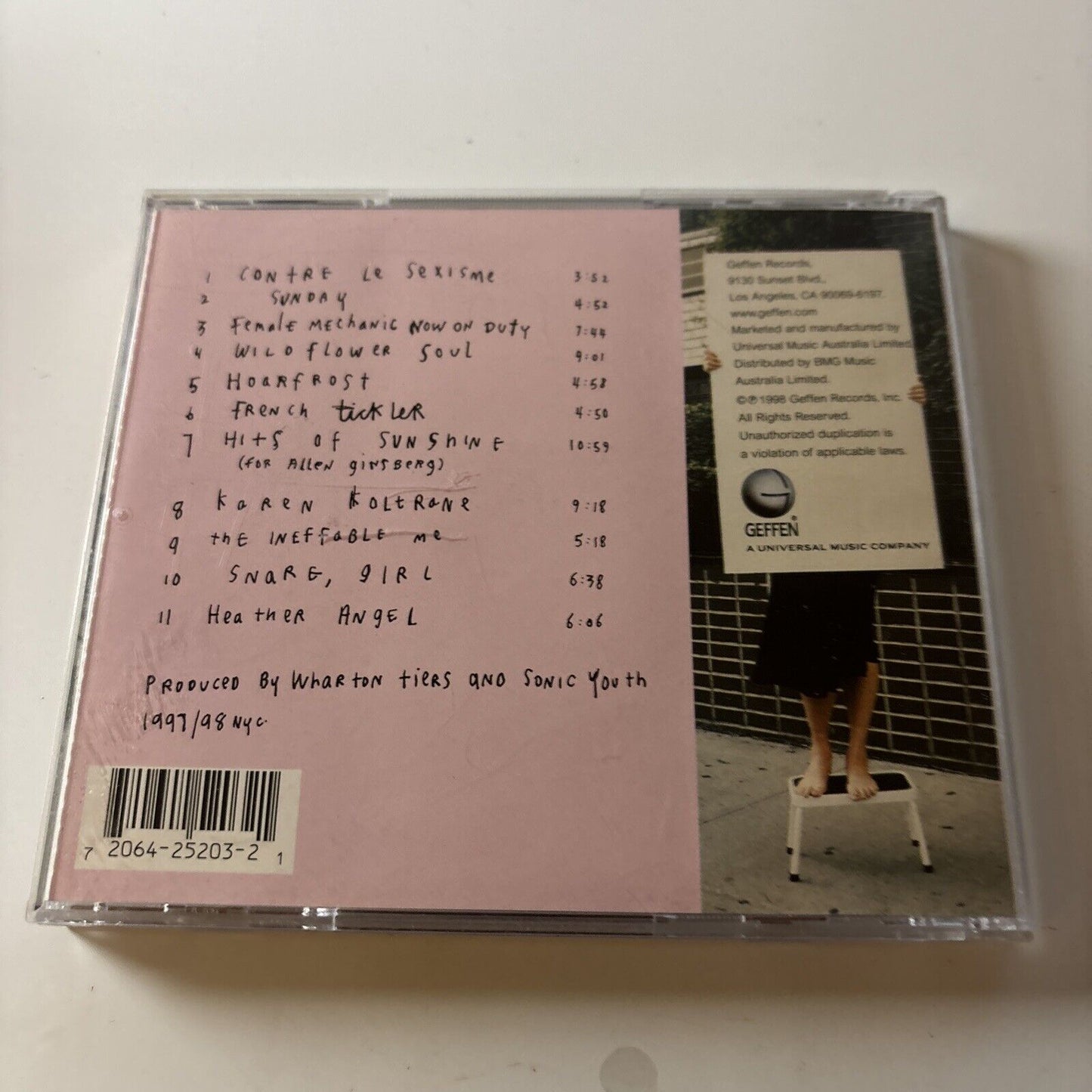 Sonic Youth - A Thousand Leaves (CD, 1998) GEFD-25203