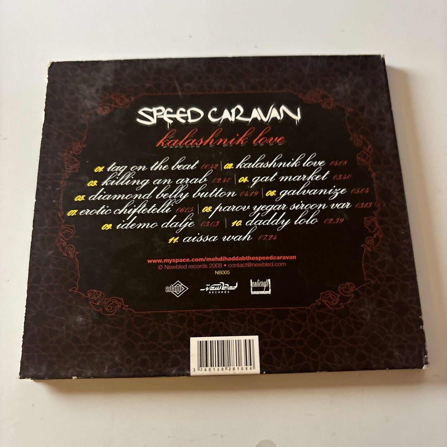 Speed Caravan - Kalashnik Love (CD, 2008)  NB005