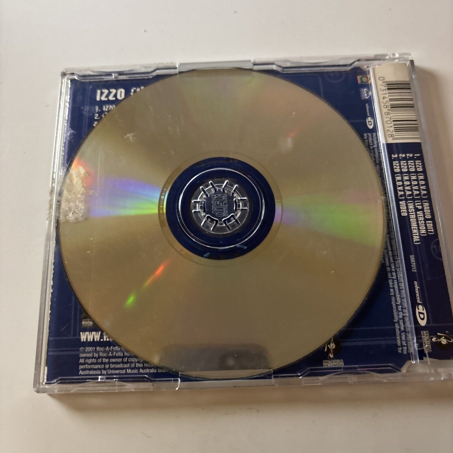 Jay-Z - Izzo (H.O.V.A.) (CD, 2001) Roc-A-Fella Records