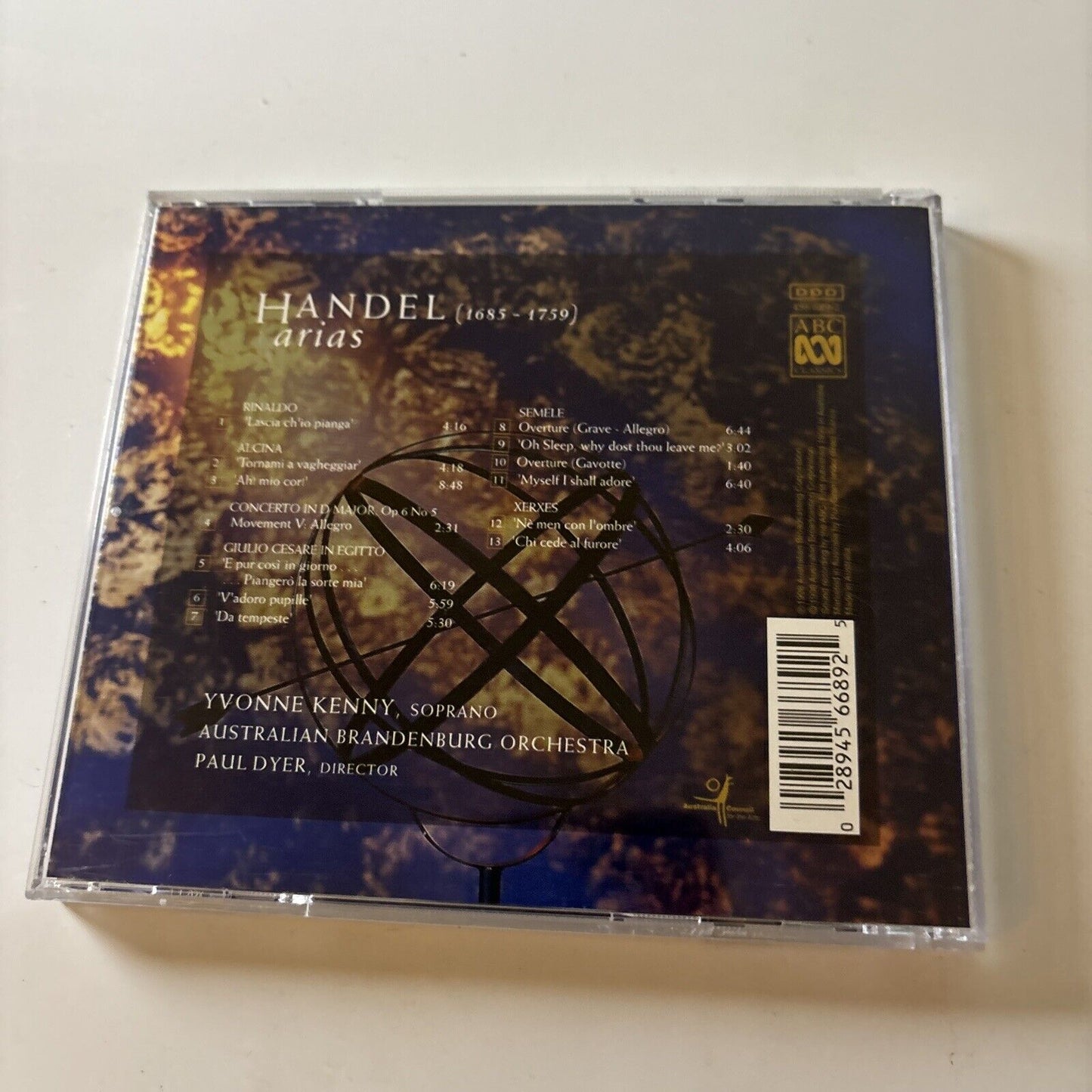 Händel - Handel Arias (CD, 1998)