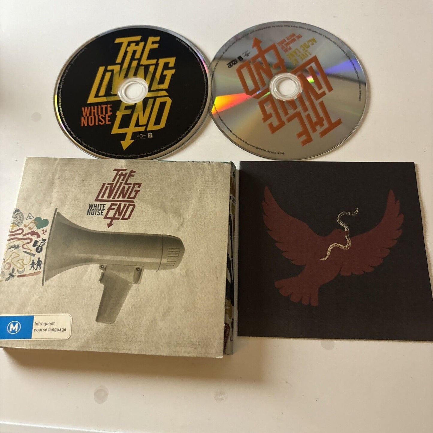 The Living End - White Noise (CD + DVD, 2008) Dew Process  3442233