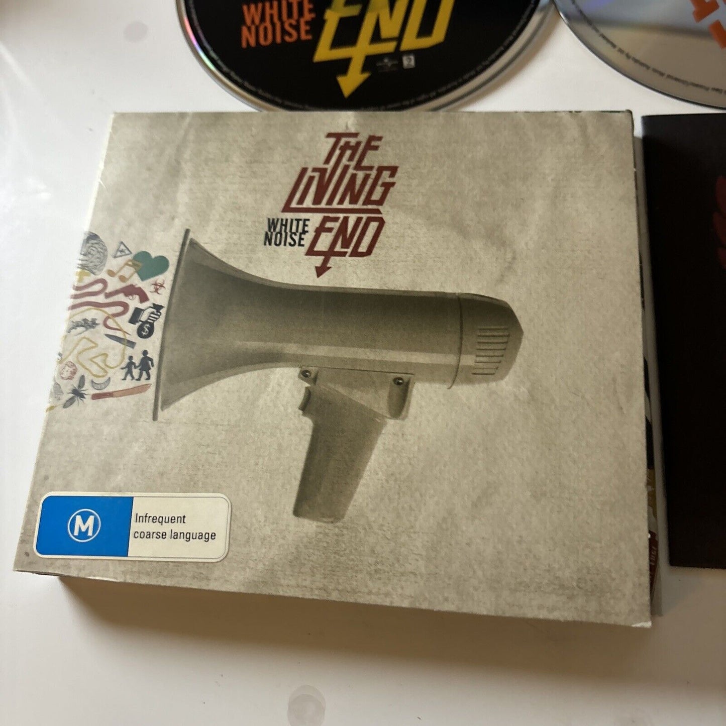 The Living End - White Noise (CD + DVD, 2008) Dew Process  3442233