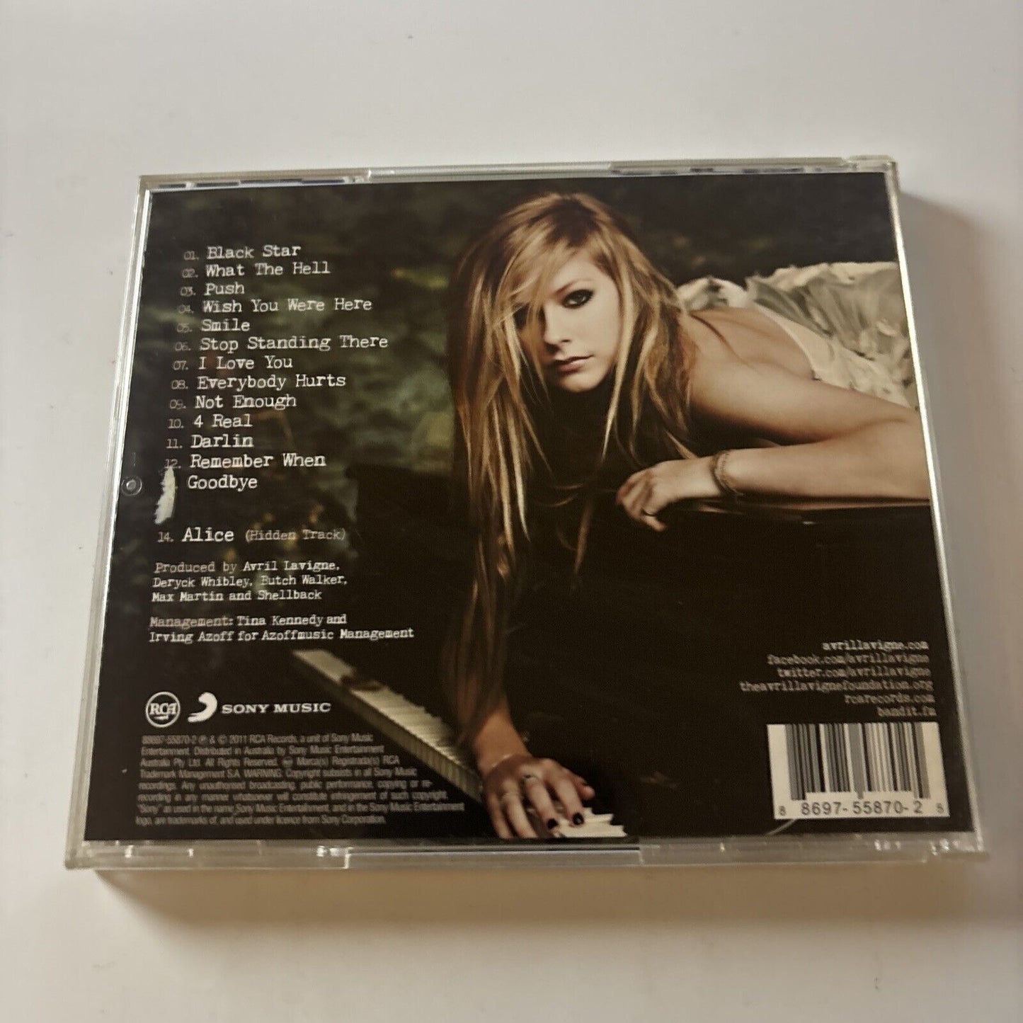 Avril Lavigne - Goodbye Lullaby (CD, 2011) RCA