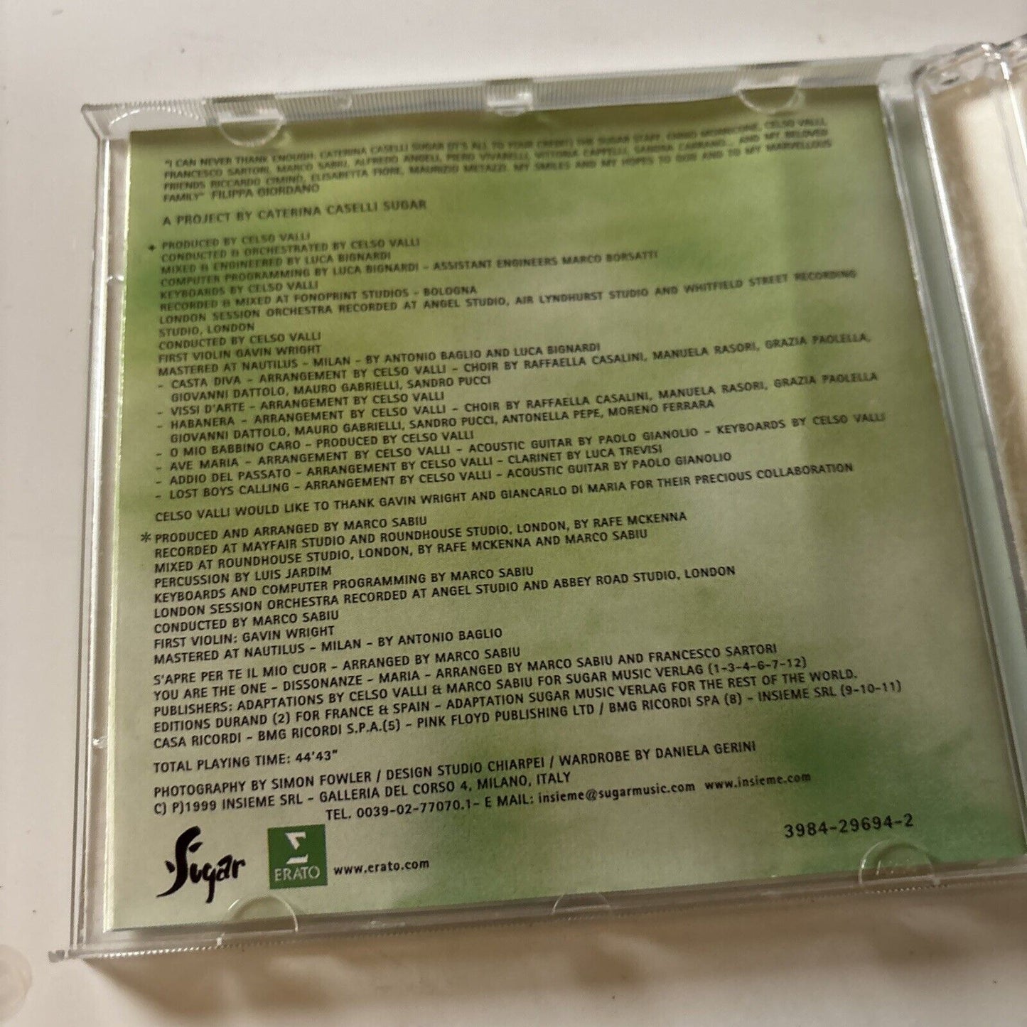 Filippa Giordano - Filippa Giordano (CD, 1999) Australia & Warner Music