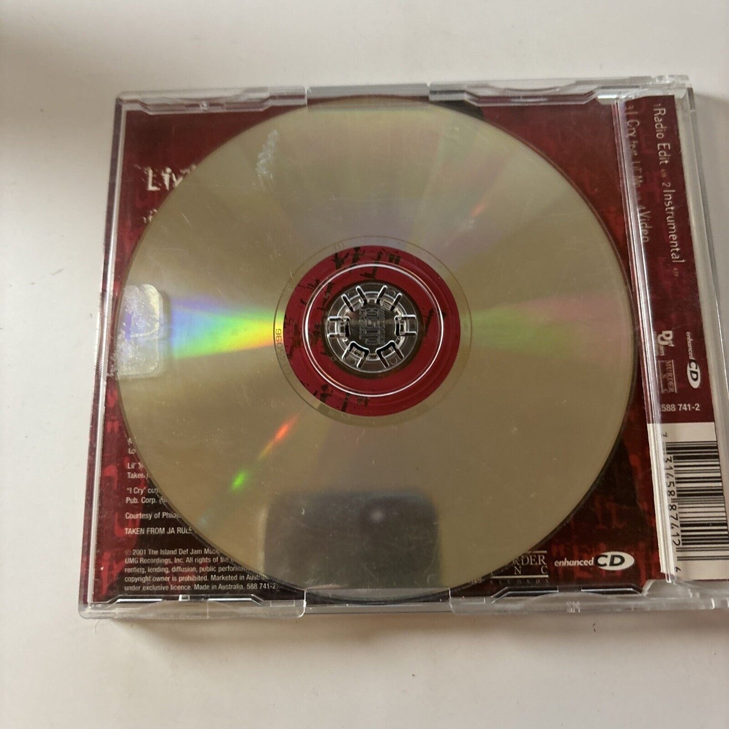 Ja Rule - Livin' It Up (CD, 2001) Def Jam Recordings 481069