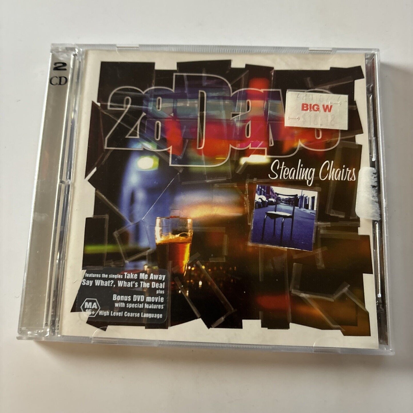 28 Days - Stealing Chairs (CD + DVD, 2002) Sputnik Records