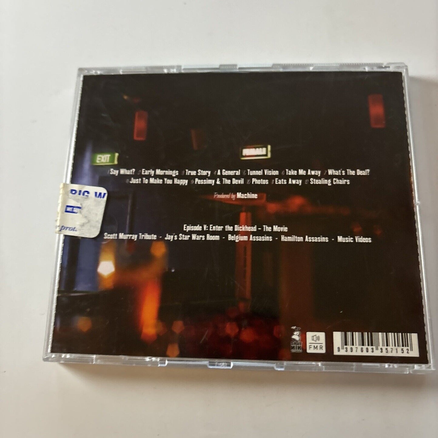 28 Days - Stealing Chairs (CD + DVD, 2002) Sputnik Records