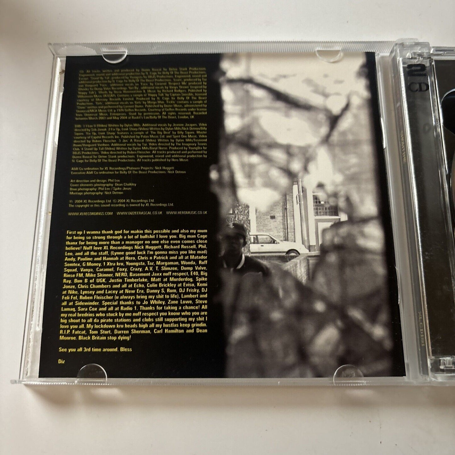 Dizzee Rascal - Showtime (CD + DVD, 2004) XL Recordings XLCD 195