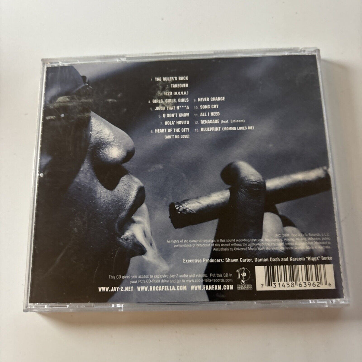Jay-Z - The Blueprint (CD, 2001) Roc-A-Fella Records – Retro Unit