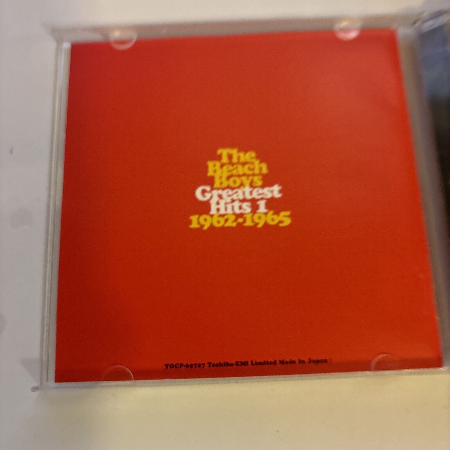 The Beach Boys - Greatest Hits 1 1962-1965 (CD, 2001) Japan tocp-65727