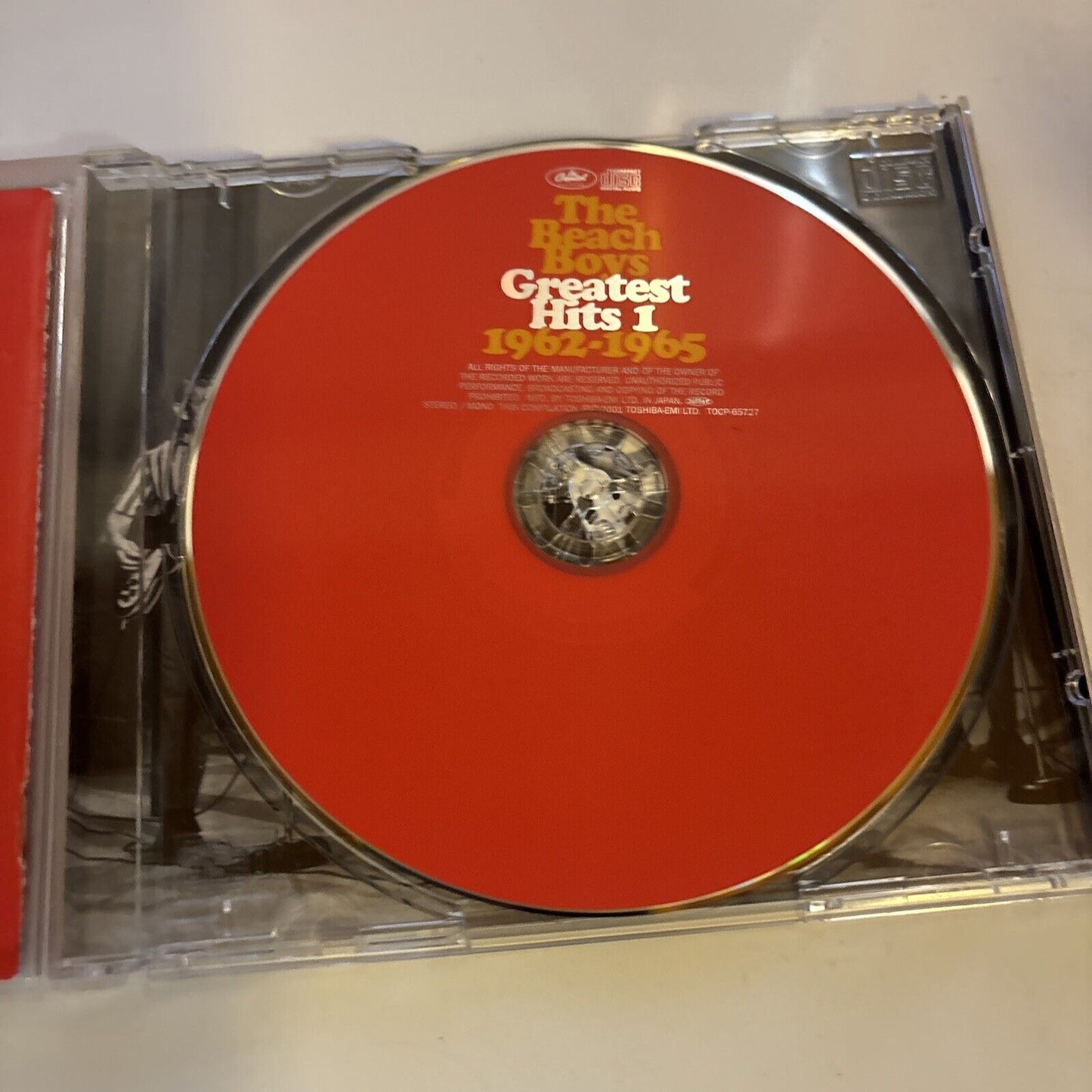 The Beach Boys - Greatest Hits 1 1962-1965 (CD, 2001) Japan tocp-65727