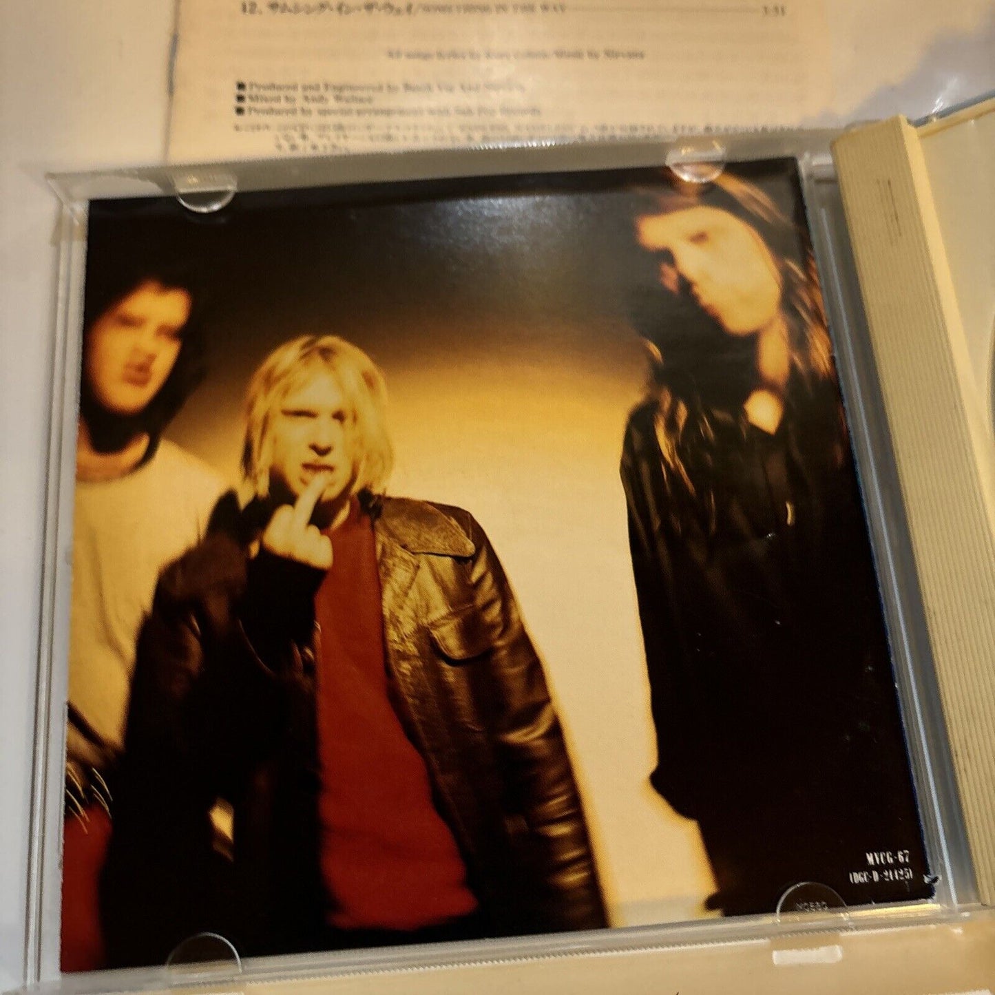 Nirvana - Nevermind (CD, 1991) Japan  MVC6-67