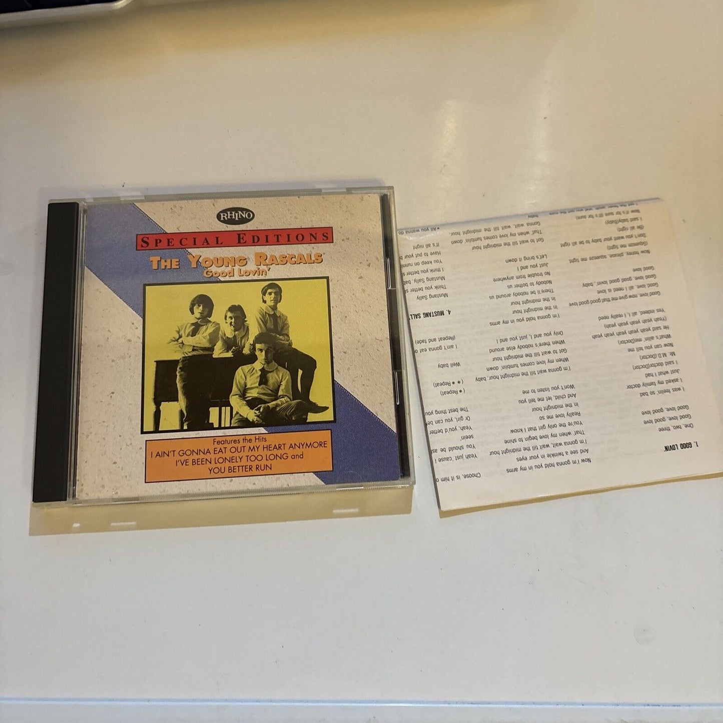 The Young Rascals - Good Lovin' (CD, 1993) Japan AMCY-631