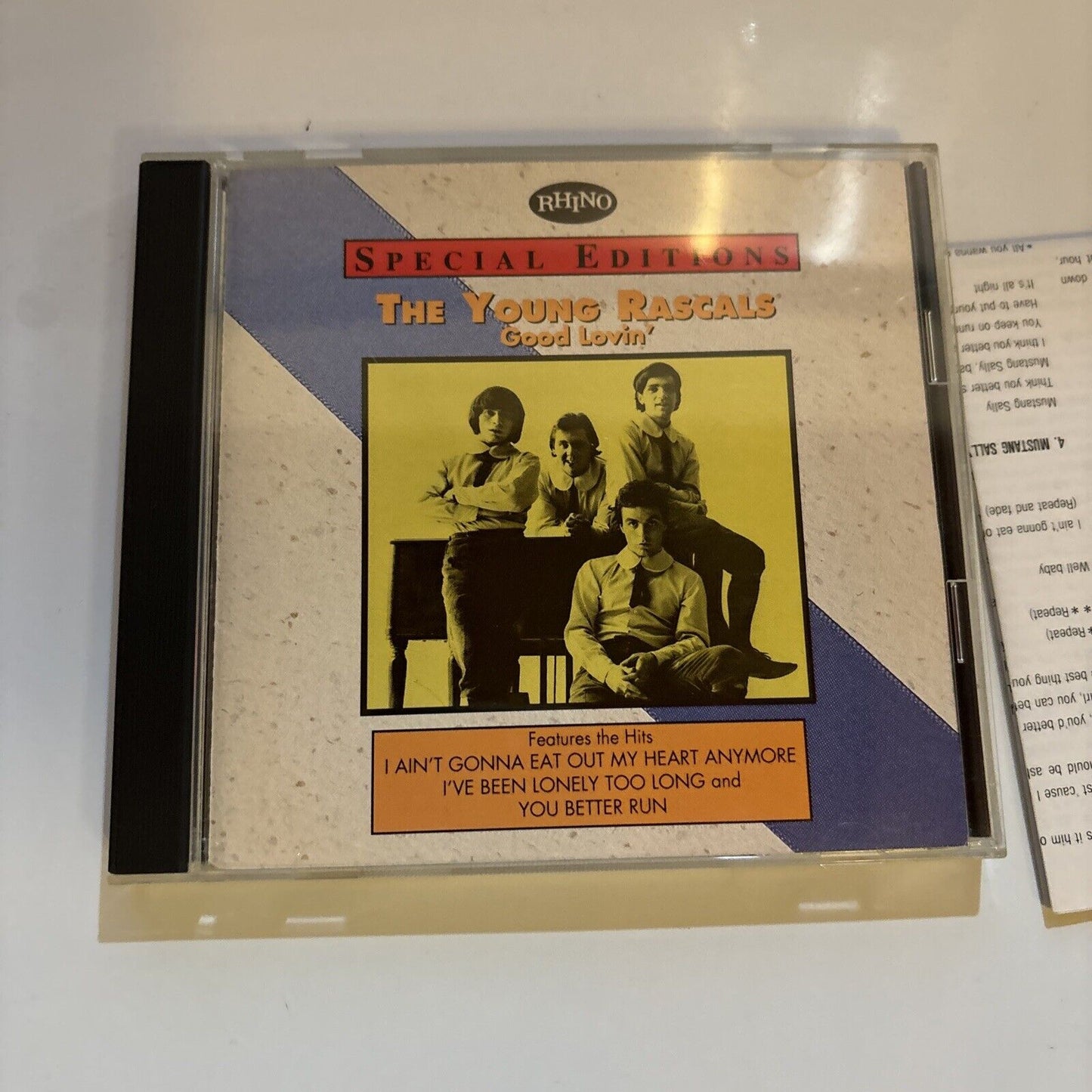 The Young Rascals - Good Lovin' (CD, 1993) Japan AMCY-631