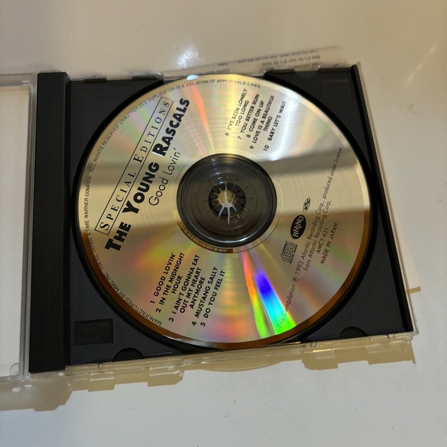 The Young Rascals - Good Lovin' (CD, 1993) Japan AMCY-631