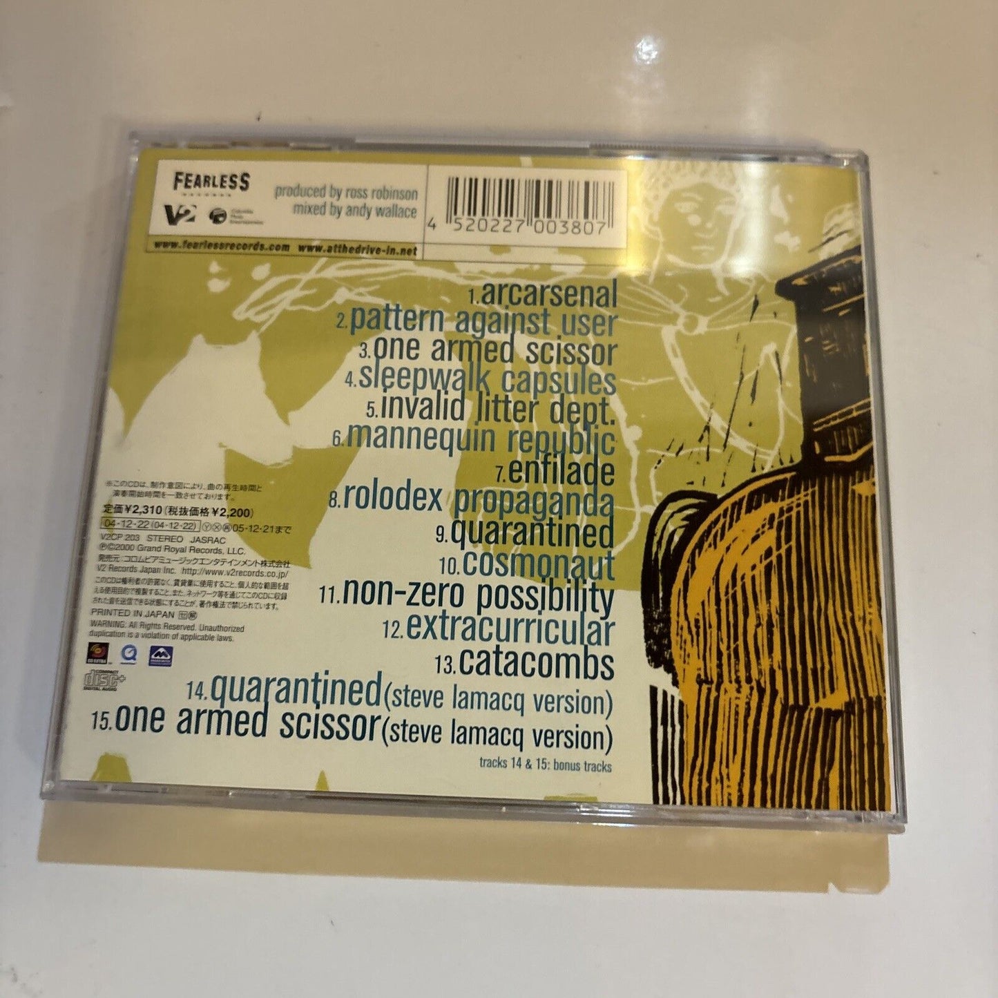 At The Drive-In - Relationship Of Command (CD, 2004) Japan V2CP-203