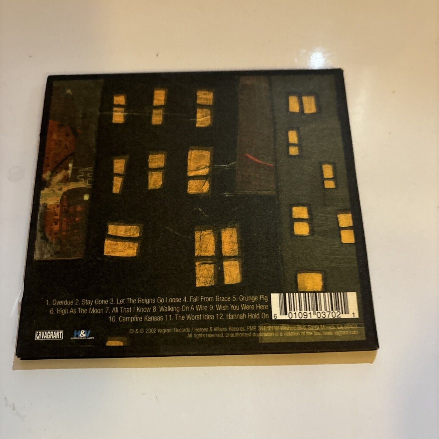 The Get Up Kids - On A Wire (CD, 2002) Vagrant Records