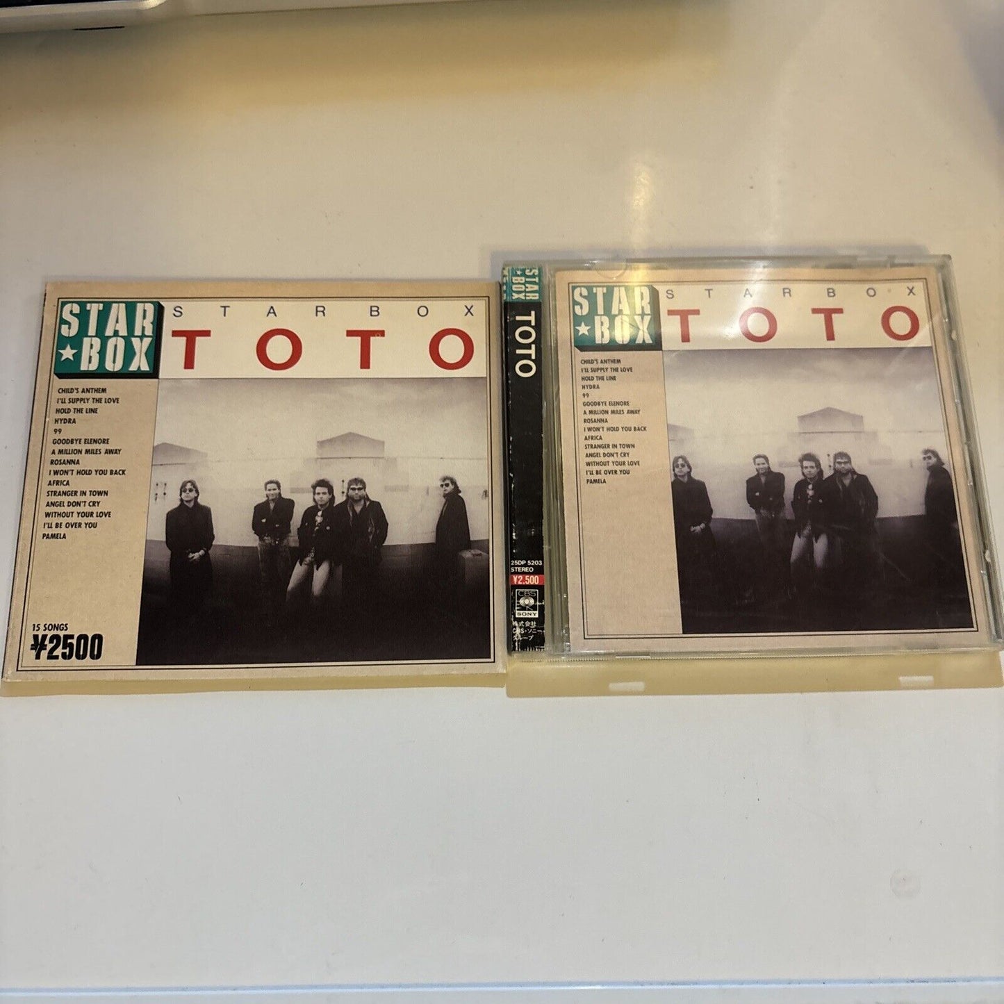 Toto - Star Box (CD, 1988) Japan CBS/Sony 25dp-5203