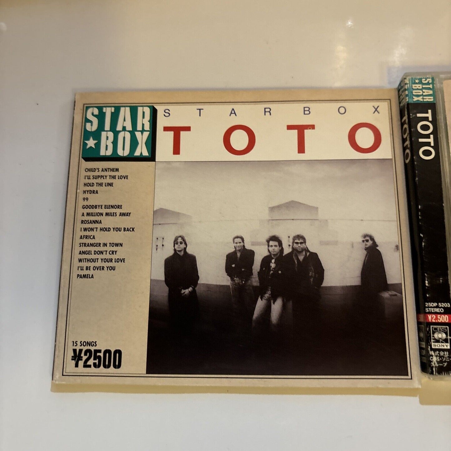 Toto - Star Box (CD, 1988) Japan CBS/Sony 25dp-5203