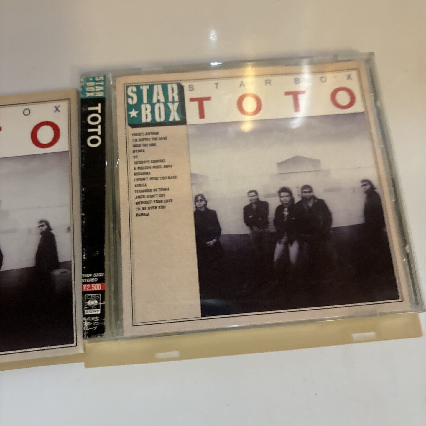 Toto - Star Box (CD, 1988) Japan CBS/Sony 25dp-5203