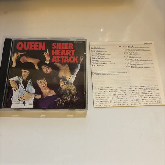 Queen - Sheer Heart Attack (CD, 1987) Japan cd32-5378