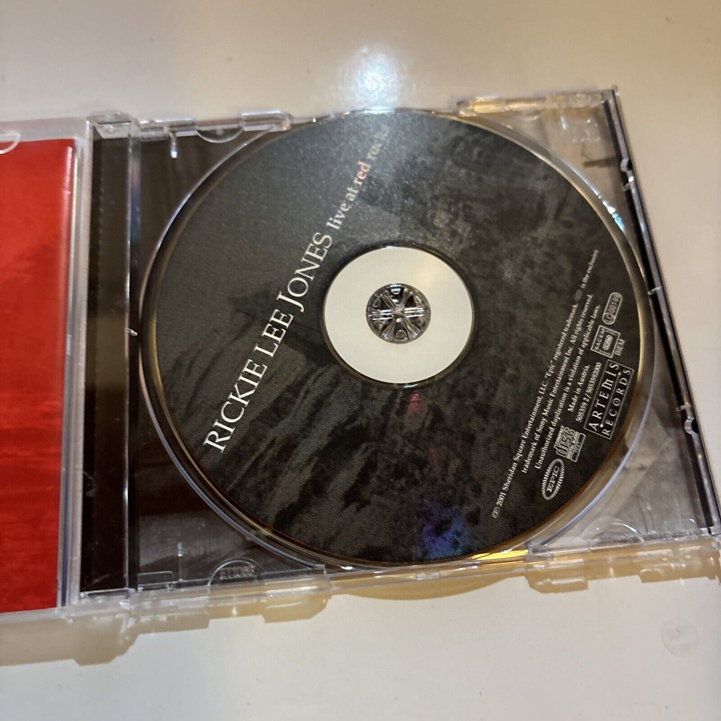 Rickie Lee Jones - Live At Red Rocks (CD, 2001) Artemis Records