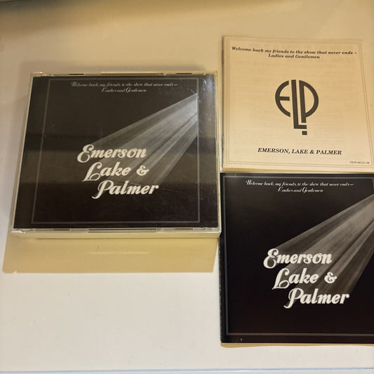 Emerson, Lake & Palmer - Welcome back my friends (CD, 1974) Japan vicp-40117-18