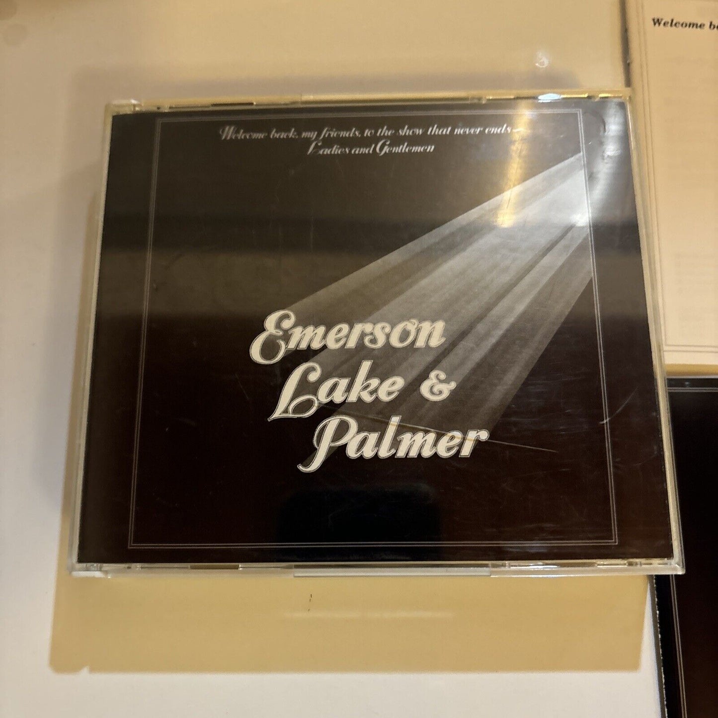 Emerson, Lake & Palmer - Welcome back my friends (CD, 1974) Japan vicp-40117-18