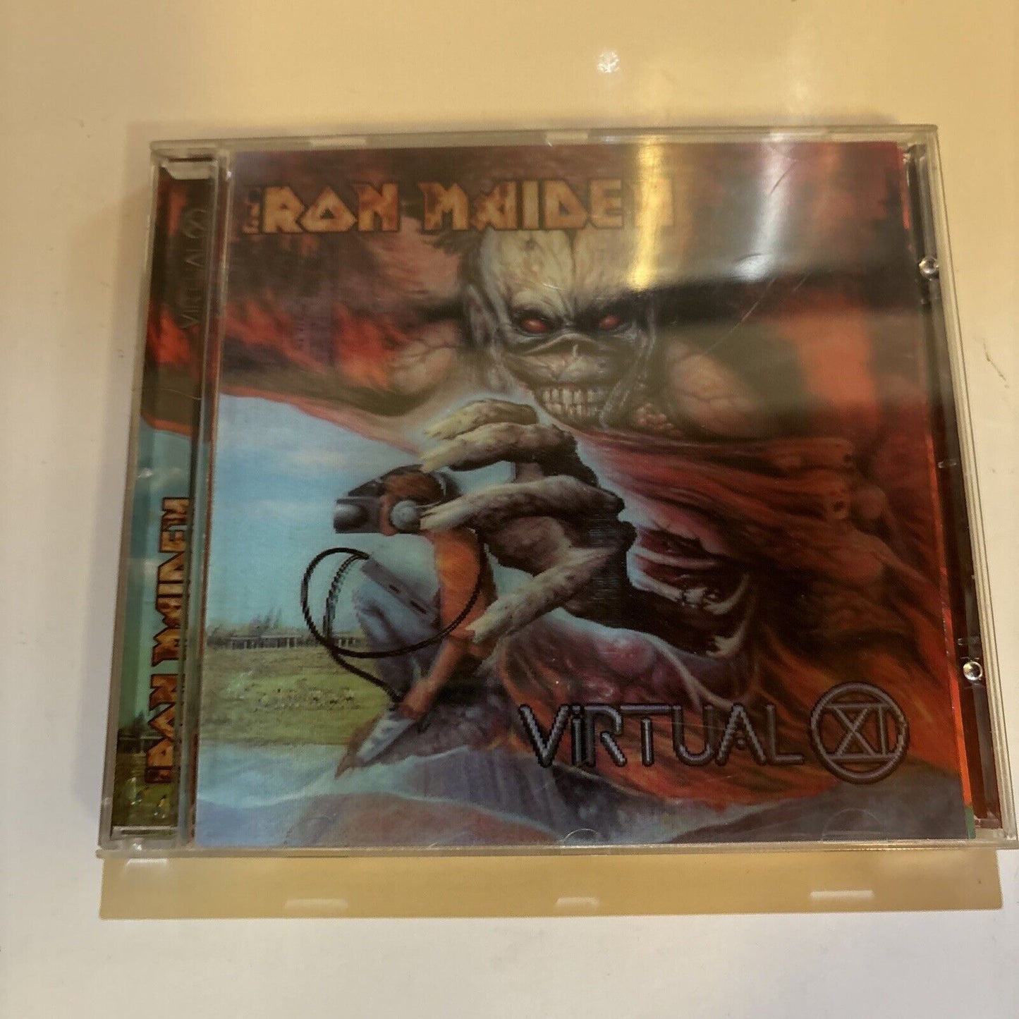 Iron Maiden - Virtual XI (CD, 1998) EMI United Kingdom Lenticular Cover