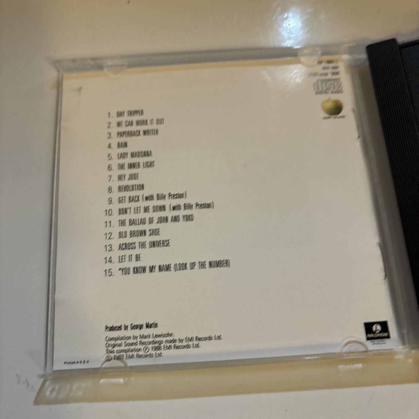 The Beatles - Past Masters Volume Two (CD, 1988) Apple Records