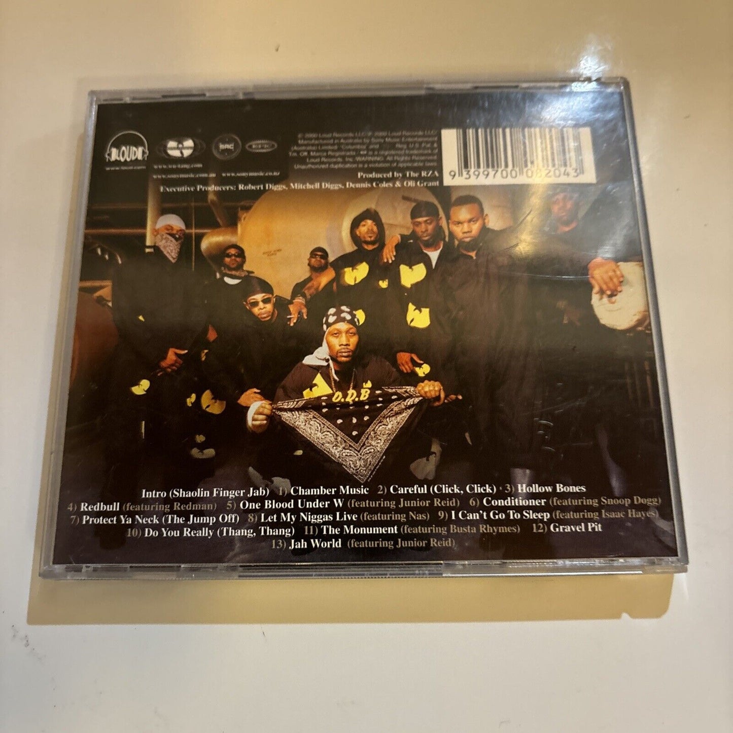 Wu-Tang Clan - The W (CD, 2000) Loud Records 5010832000