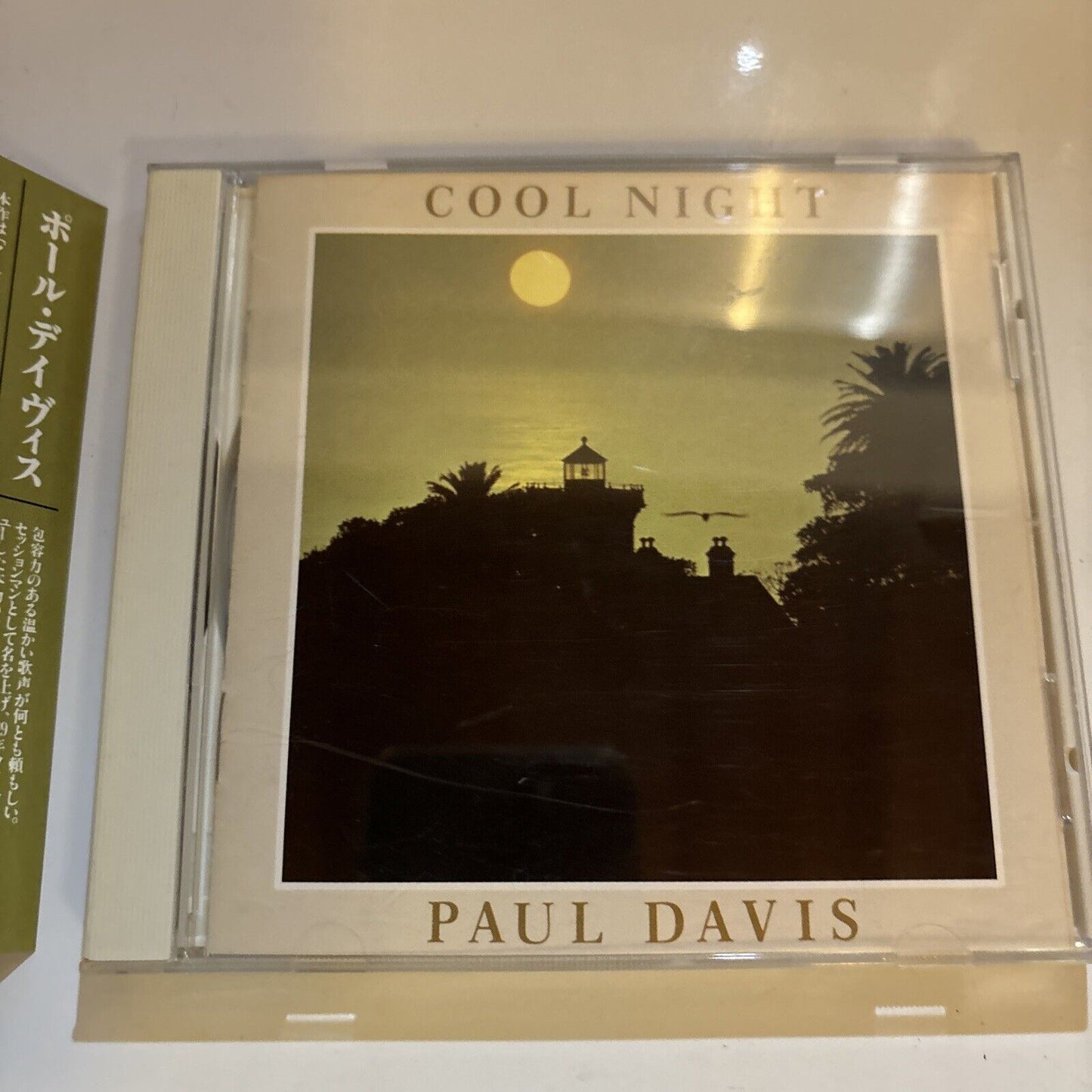 Paul Davis - Cool Night (CD, 1991) Japan BVCA-2009 Obi