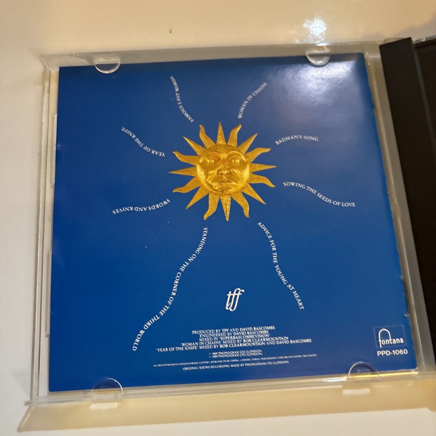 Tears For Fears - The Seeds Of Love (CD, 1989) Japan PPD-1060 Fontana