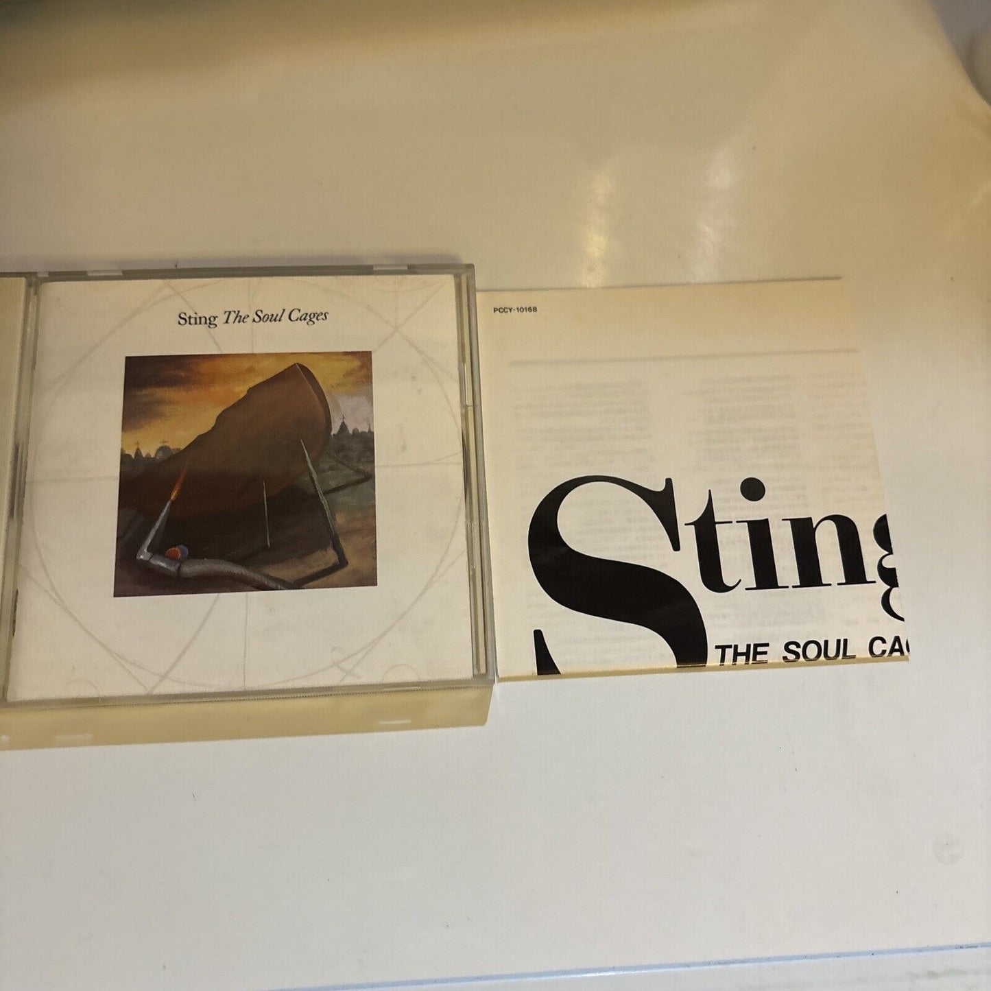Sting - The Soul Cages (CD, 1991)  Japan pccy-10168 A&M Records