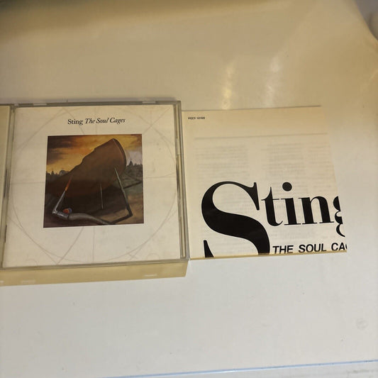 Sting - The Soul Cages (CD, 1991)  Japan pccy-10168 A&M Records