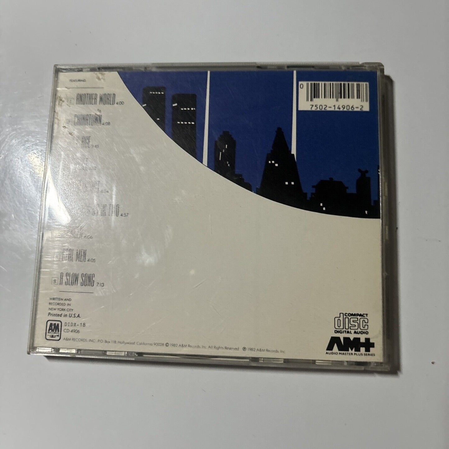 Joe Jackson - Night And Day (CD, 1982) A&M Records CD-4906