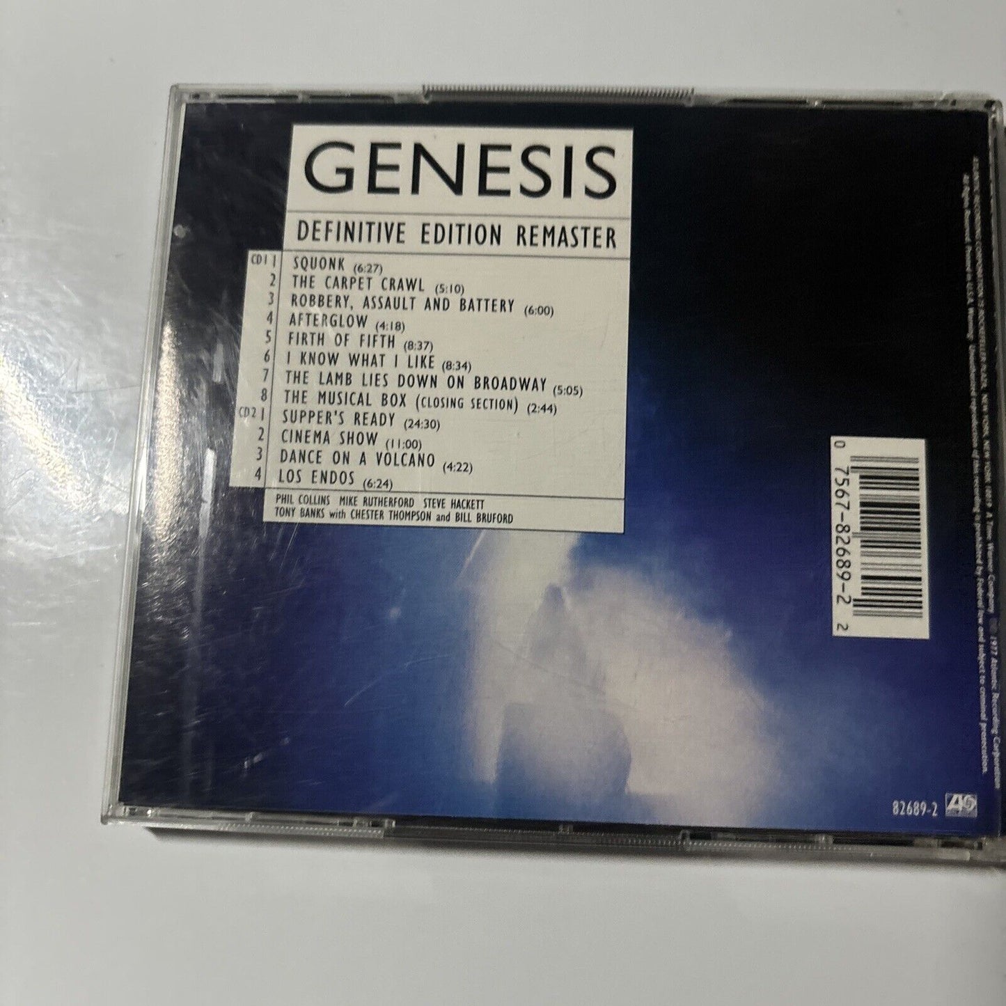 Genesis - Seconds Out (CD, 1994, 2-Disc) 82689-2