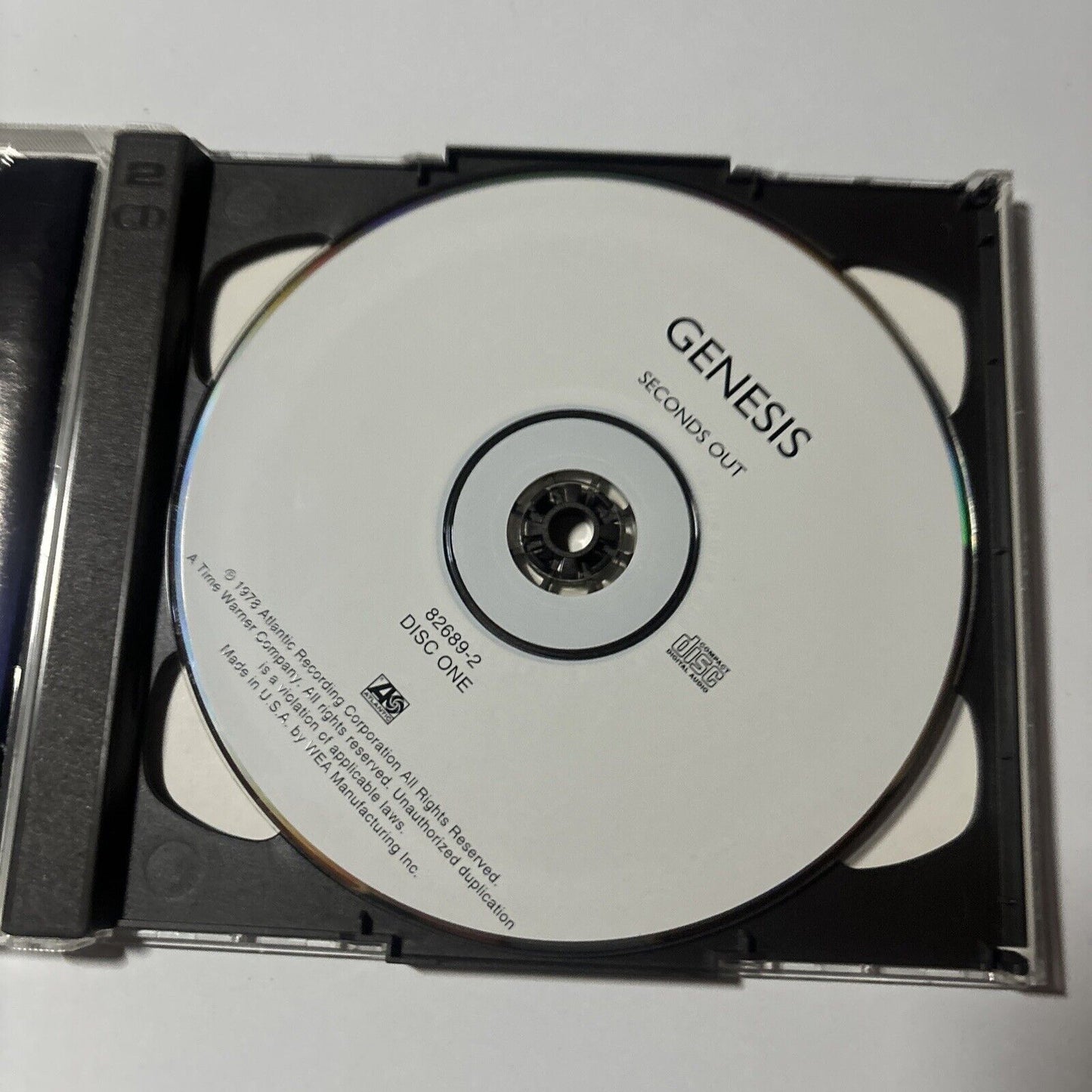 Genesis - Seconds Out (CD, 1994, 2-Disc) 82689-2