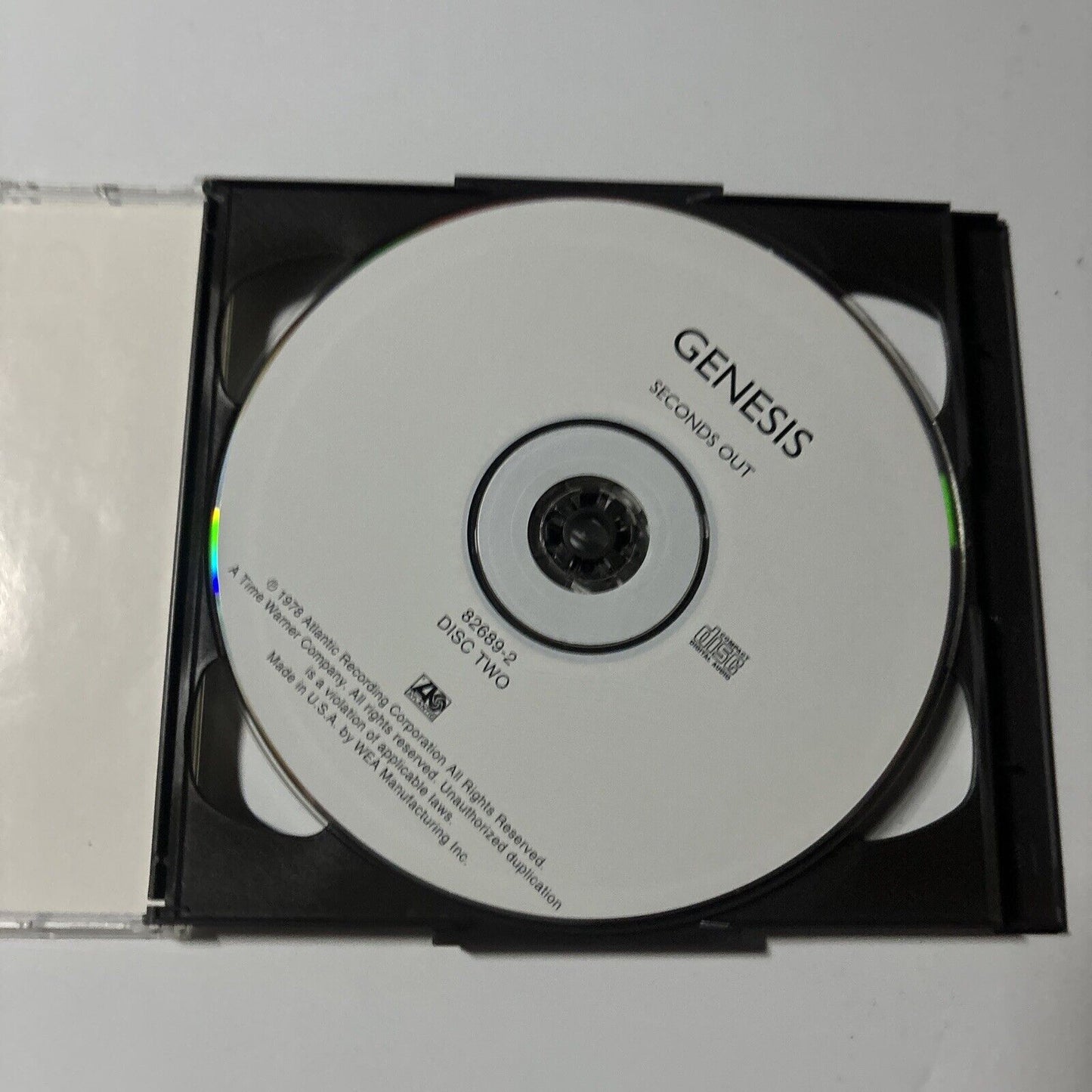 Genesis - Seconds Out (CD, 1994, 2-Disc) 82689-2