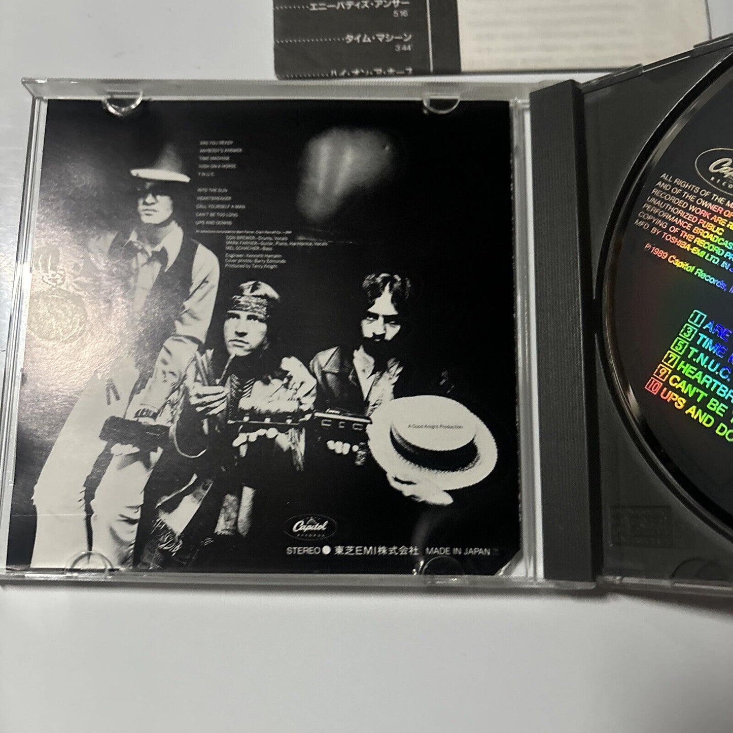 Grand Funk Railroad - On Time (CD, 1989) Japan CP21-6037