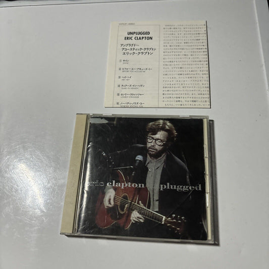 Eric Clapton - Unplugged (CD, 1992)  Japan Reprise Records wpcp-4950