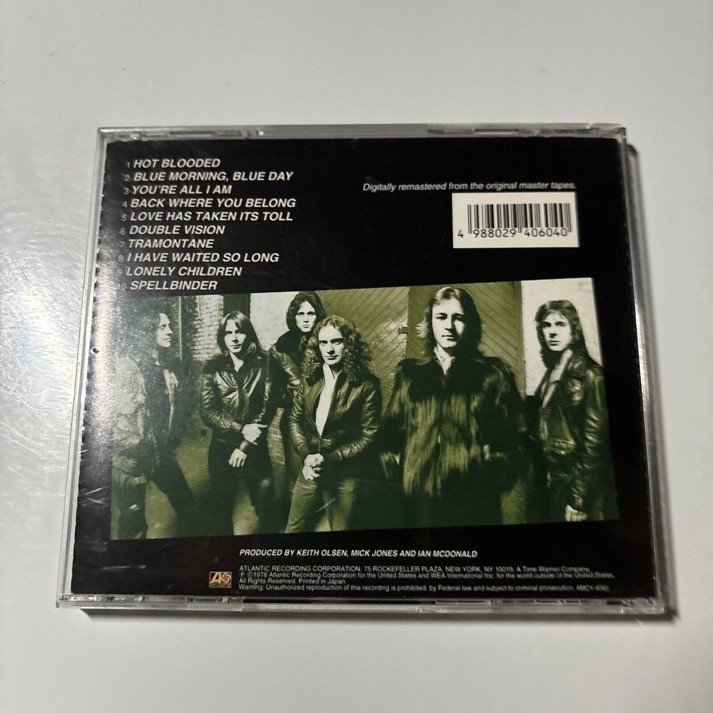 Foreigner - Double Vision (CD, 1997) Japan amcy-4060