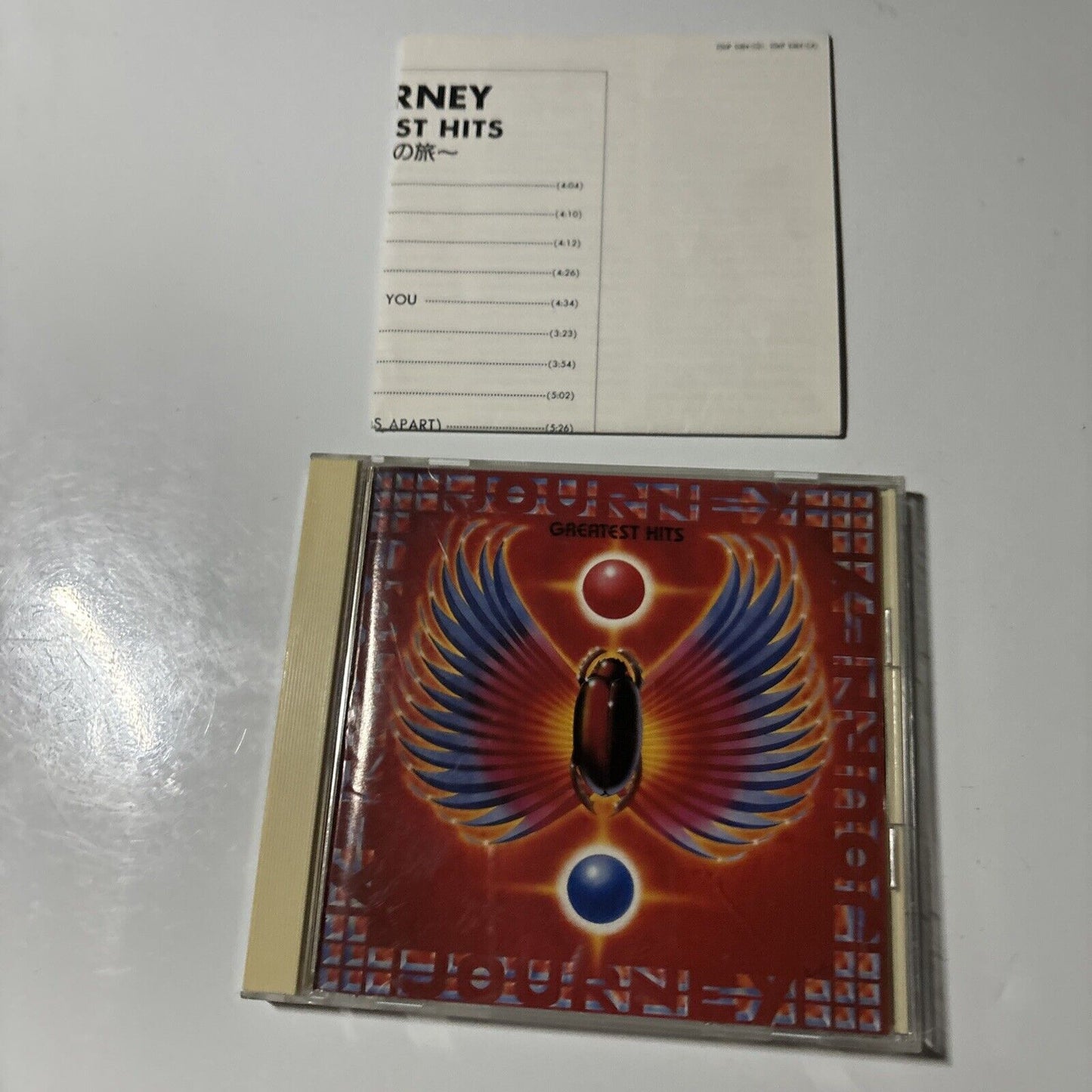 Journey - Greatest Hits (CD, 1988) Japan CBS/Sony 25dp-5364