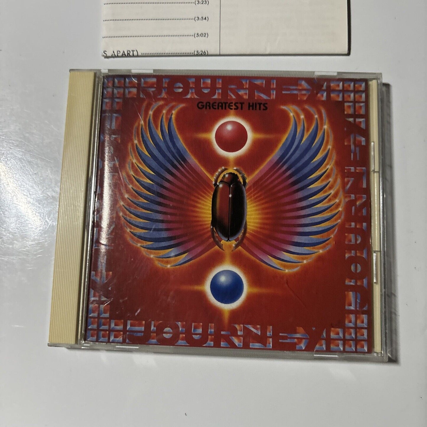 Journey - Greatest Hits (CD, 1988) Japan CBS/Sony 25dp-5364