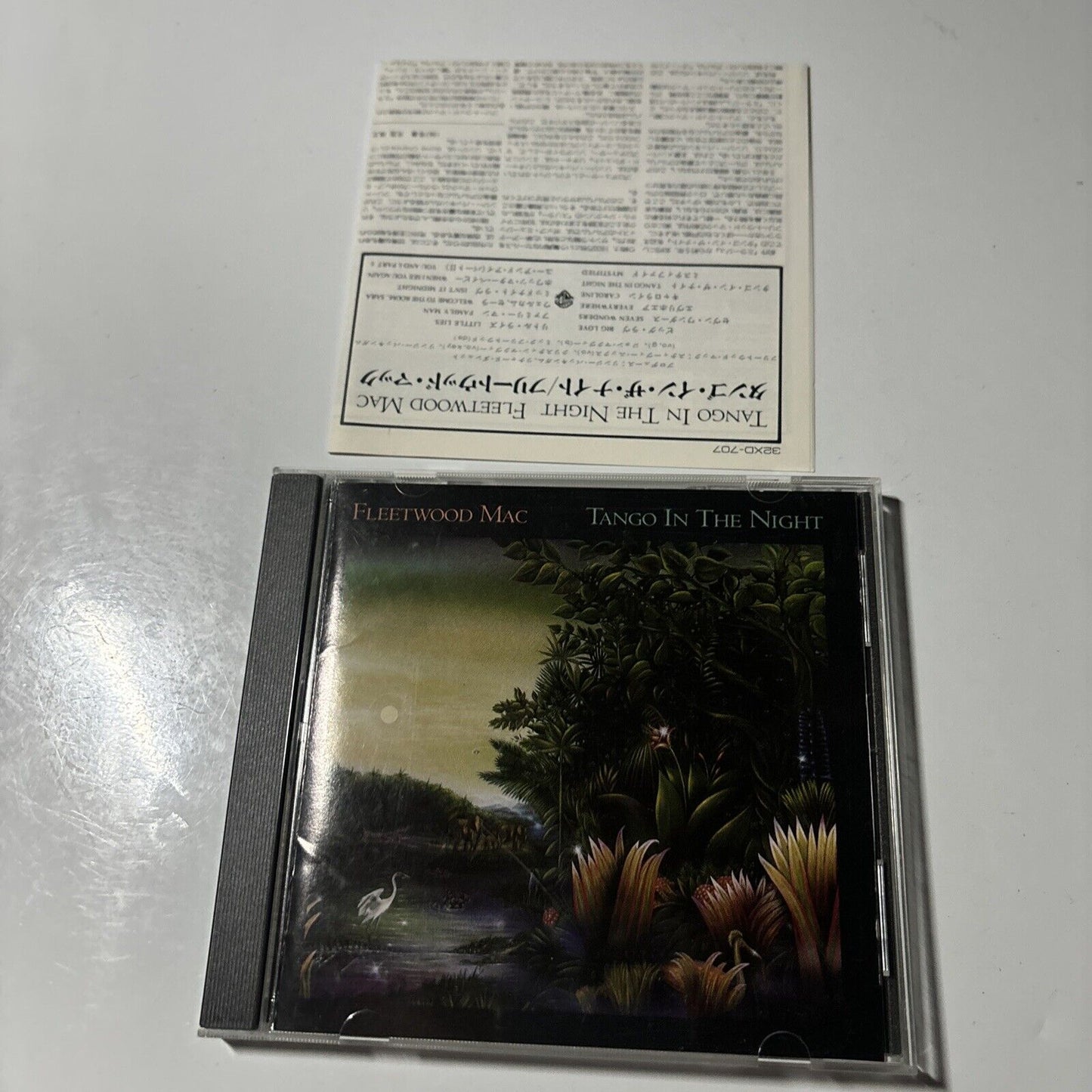 Fleetwood Mac - Tango In The Night (CD, 1987) Japan 32xd-707 Warner Bros Records