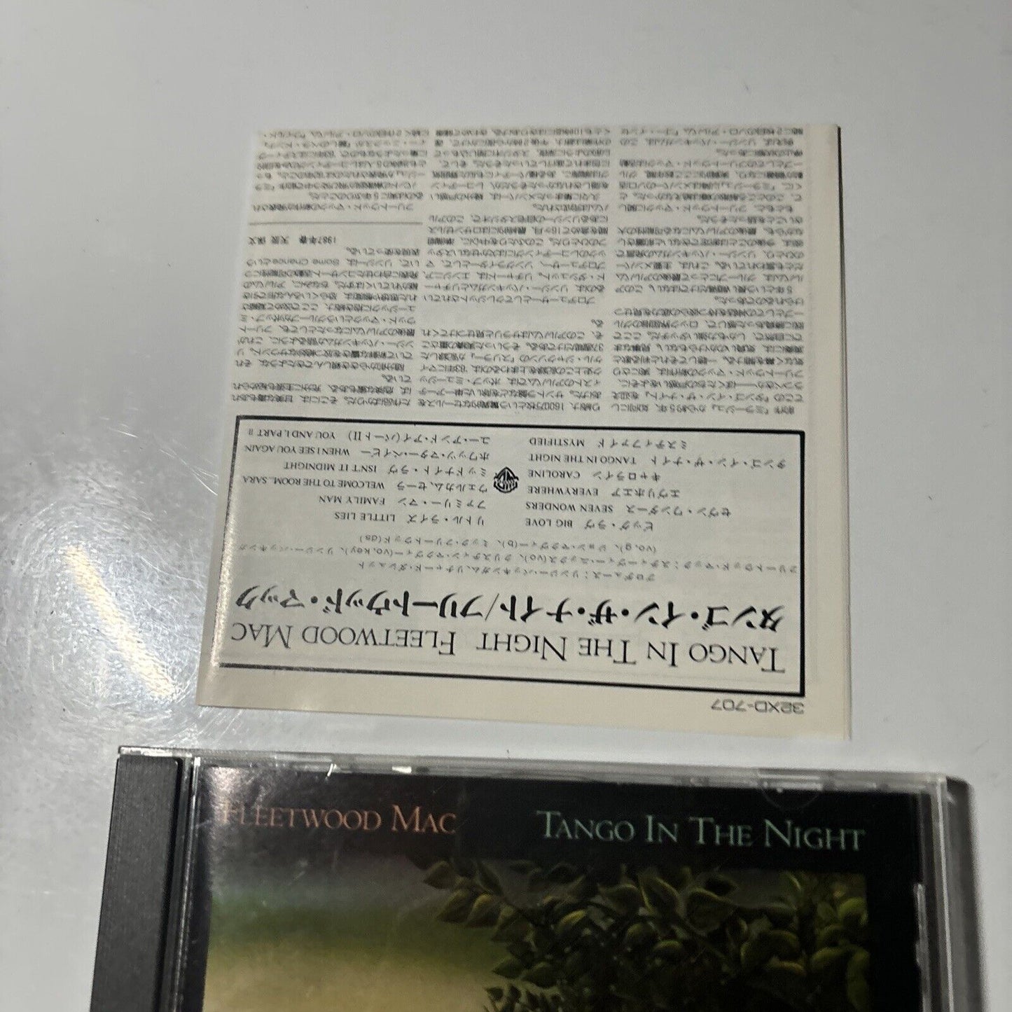 Fleetwood Mac - Tango In The Night (CD, 1987) Japan 32xd-707 Warner Bros Records
